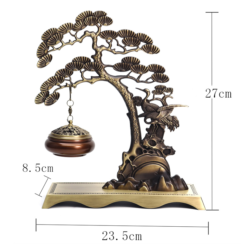 Kích thước chuẩn của mẫu xông trầm cây tùng
